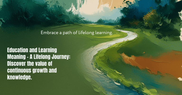 Education and Learning Meaning – (1200 x 627 px)